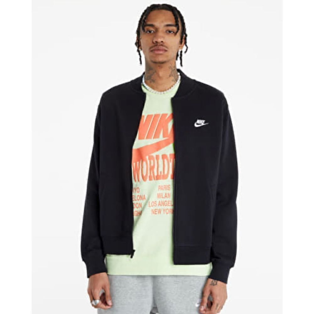 SWEATSHIRT NIKE SPORTSWEAR CLUB BOMBR JACKET BB Size XL